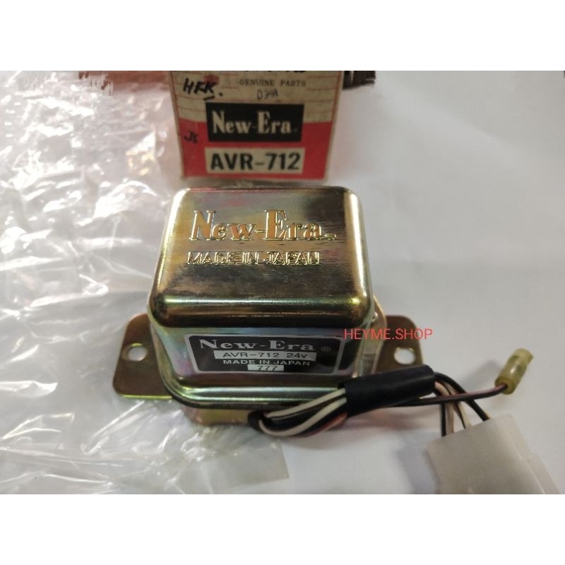 AVR712 NEWERA TYPE VOLTAGE REGULATOR 24V MADE IN JAPAN RELAY
