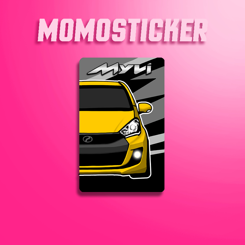 🔥 PERODUA MYVI ICON 🔥 Touch n Go Sticker 🔥 TNG STICKER 🔥 Card Skin ...