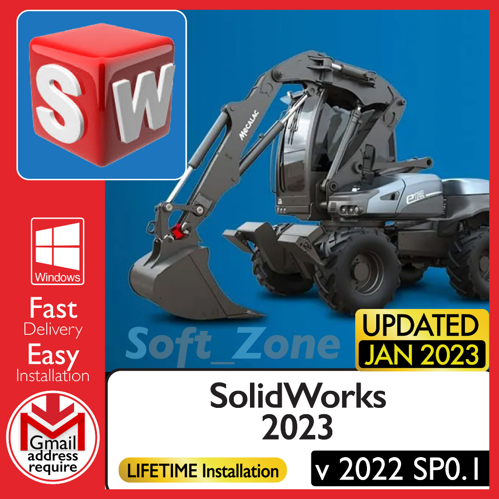 SolidWorks 2023 SP0.1 Proven Design to Manufacture Solution [WINDOWS