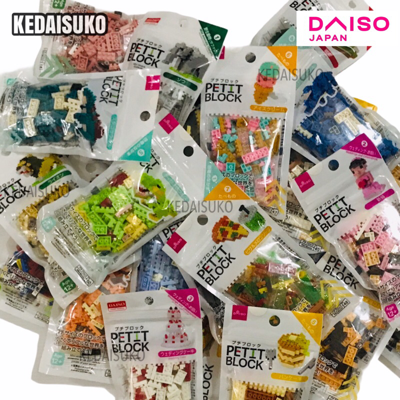 Daiso nanoblocks on sale