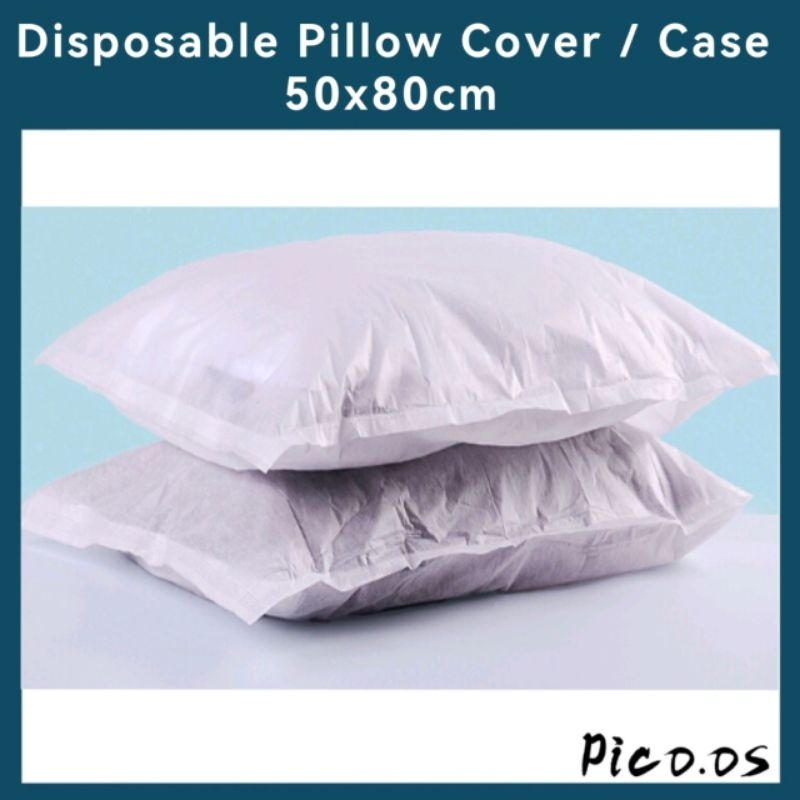 [Ready stock] Disposable Pillow Cover / Case 50x80cm Shopee Malaysia