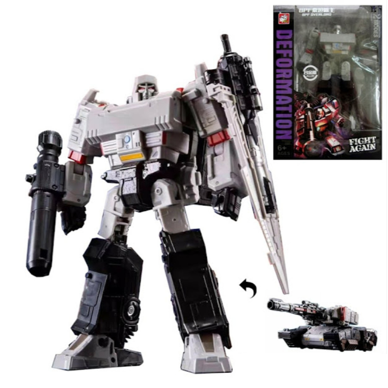 BPF Toy Transformers Megatron Siege War For Cybertron (6631) Robot Tank ...