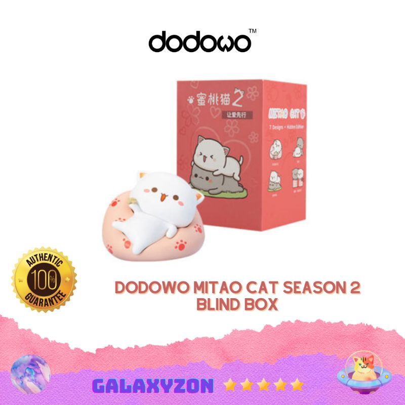 DODOWO MITAO CAT SEASON 2 BLIND BOX 1SET RANDOM UNOPENED