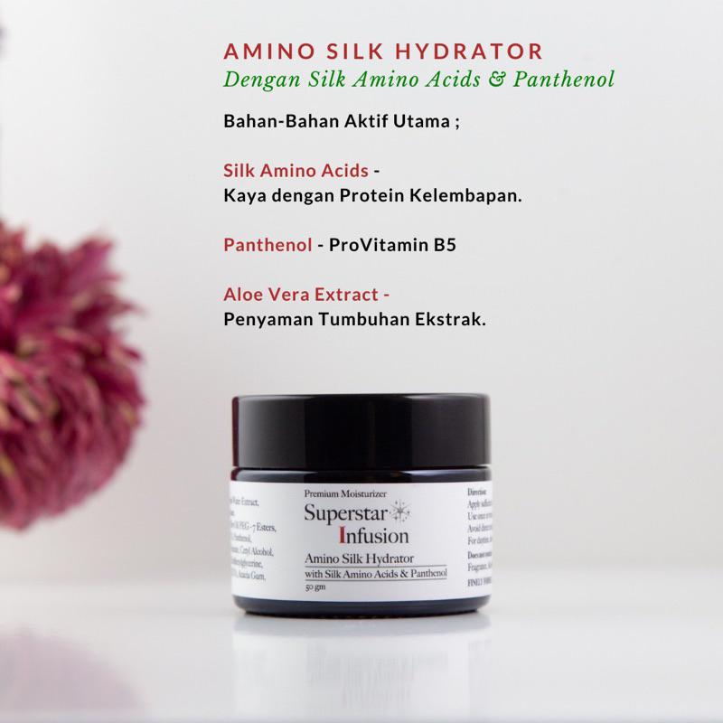 Superstar Infusion ( Premium Moisturizer ) Amino Silk Hydrator with