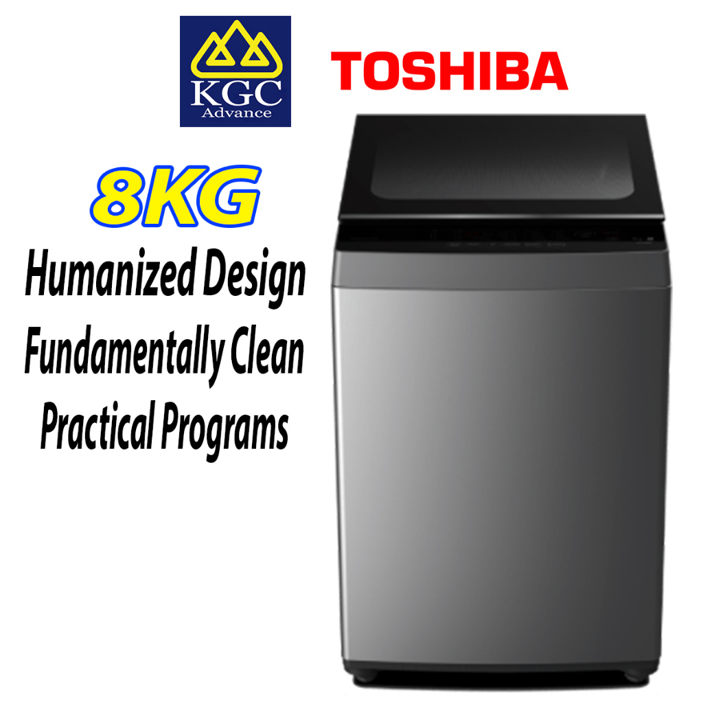 [Free Ship] Toshiba AWM901BM (SG) 8KG TOP LOAD WASHER Fundamentally