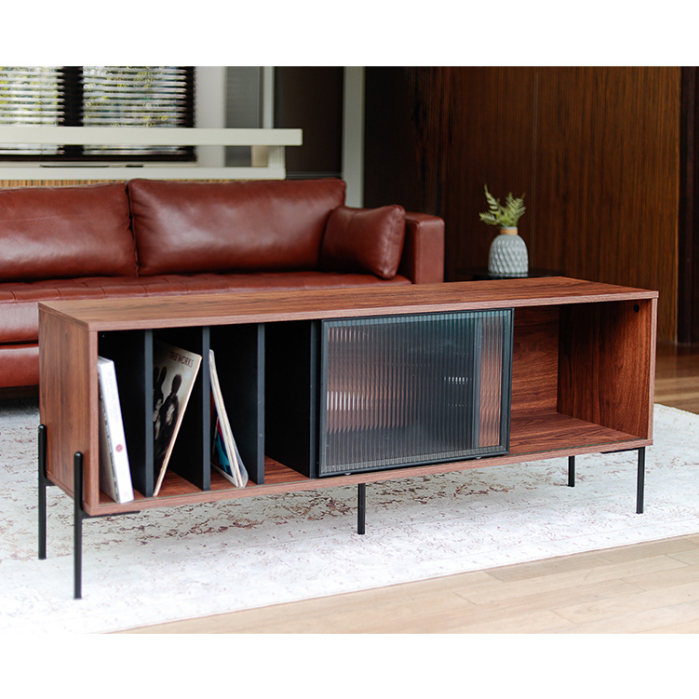 OLAND 1.5m TV Console Retro Modern Living Media Unit Wooden TV