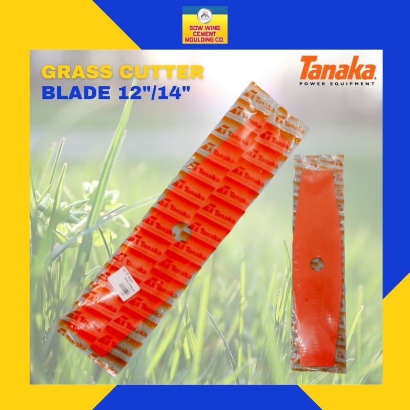 TANAKA 12"/14"x90mm Stainless Steel Brush/ Grass Cutter Blade (Mata