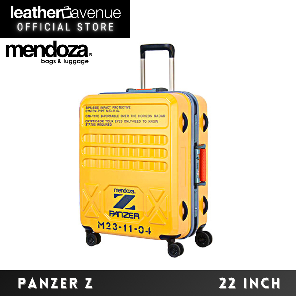 Mendoza PANZER Z 22 inch Luggage Polycarbonate Aluminium Frame Zipless Travel Bags TSA Lock Hard Case Travel Suitcase Shopee Malaysia
