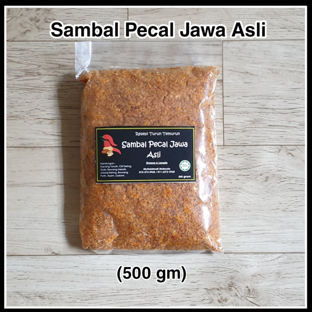 Kacang Pecal Segera 500 Gm Jamilah Mansor Utk 10 Org Mkn Sambal