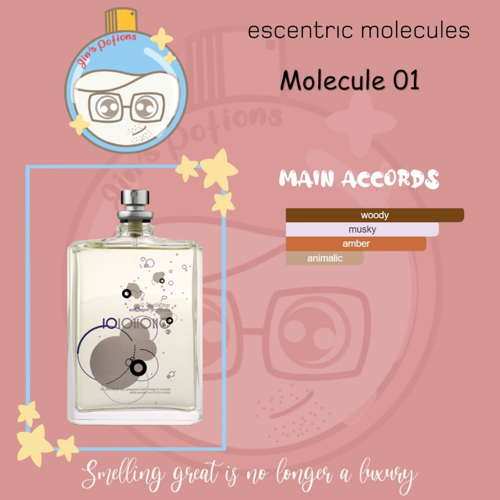 Escentric Molecules molecule 01 unisex perfume decant original ISO E SUPER Shopee Malaysia