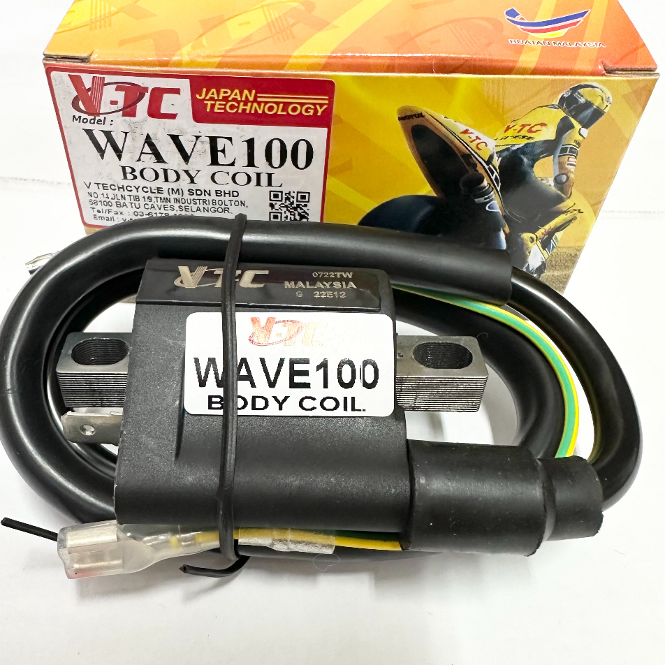 HONDA CLASS1 W100 WAVE100 W125 W100R PLUG COIL IGNITION COIL BODY COIL ...