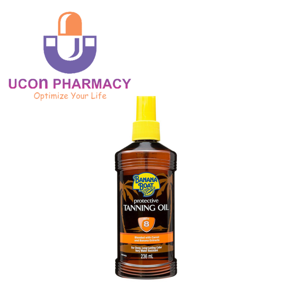 Banana Boat Protective Tanning Oil SPF 8 (236ml) Shopee Malaysia