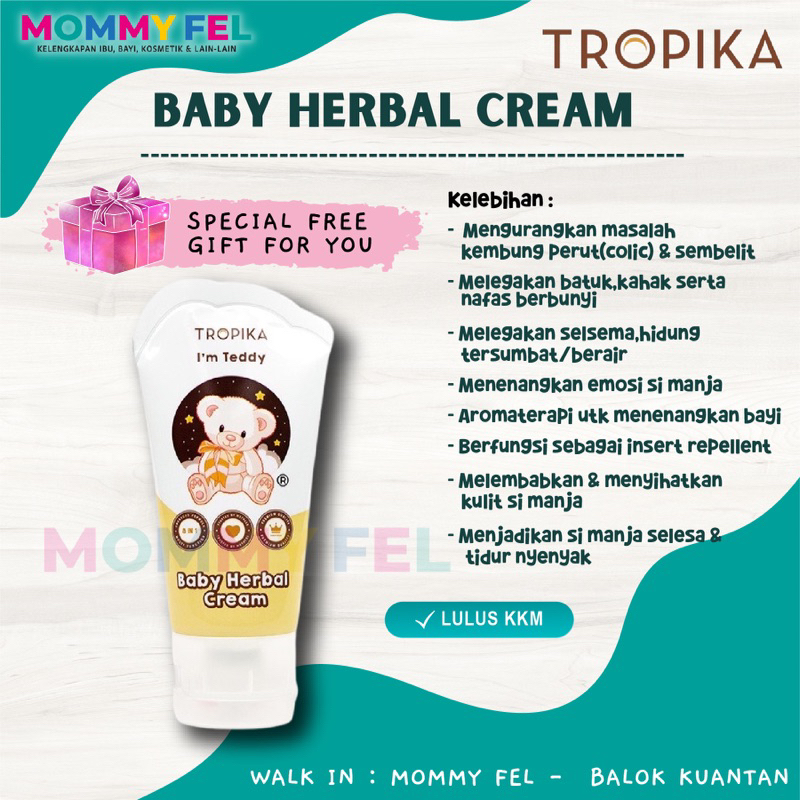 Baby herbal hot sale cream