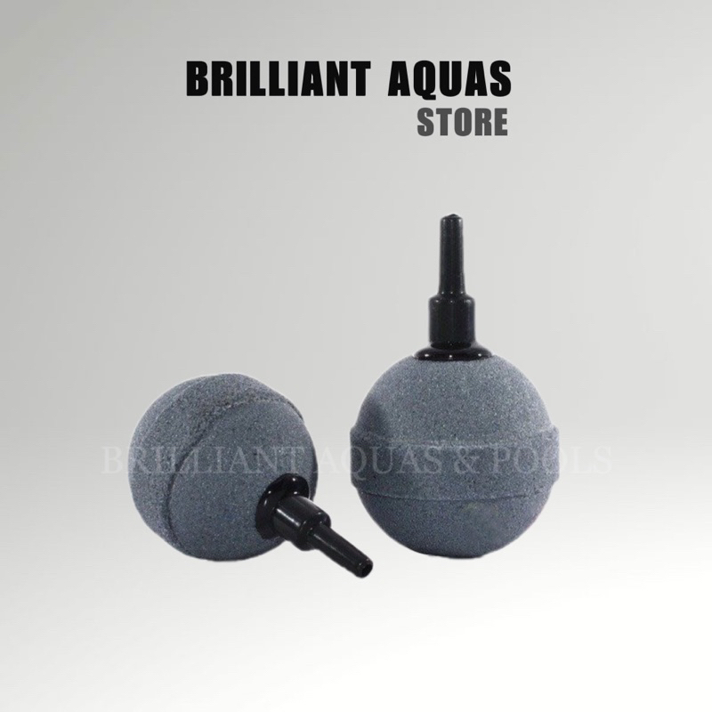 Aquarium Fish Tank Bubbles Oxygen Air Stone Hi Oxy Round ( S/M/L/XL