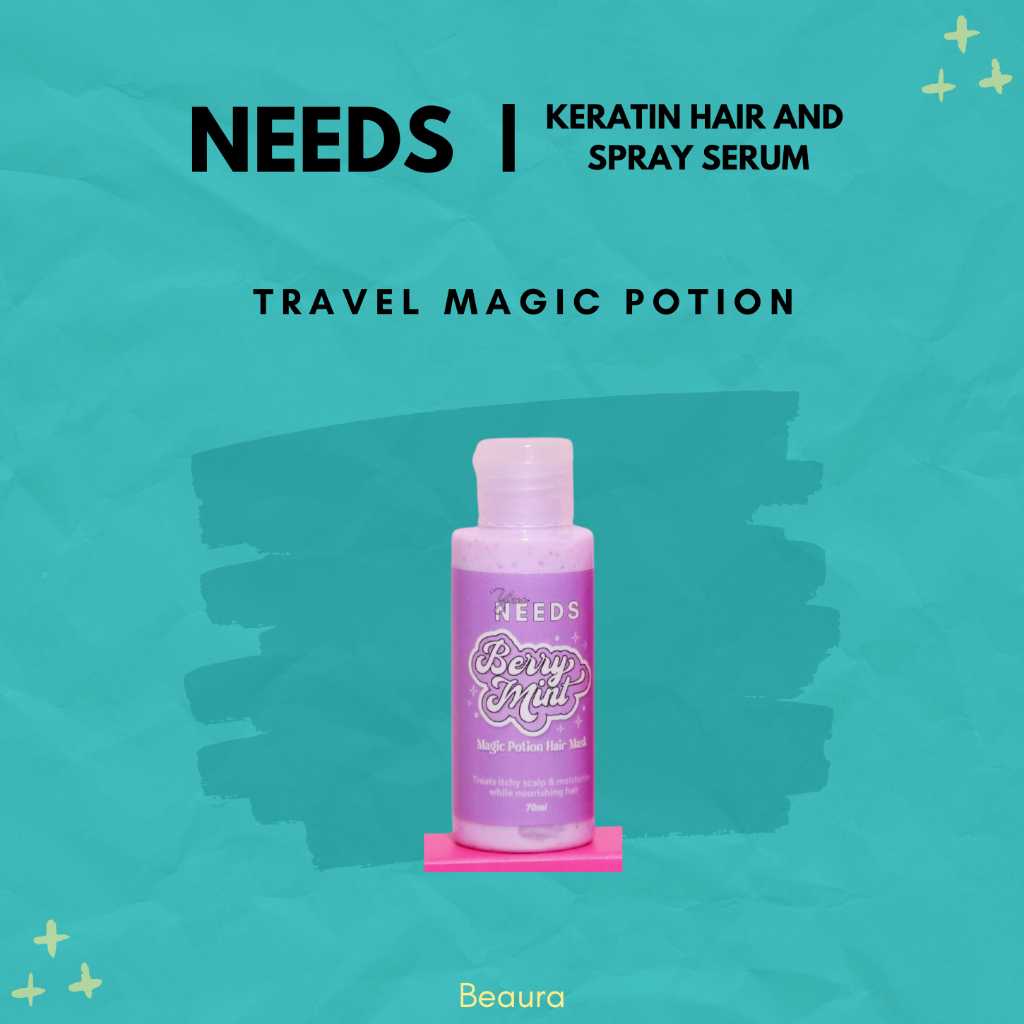 NEEDS KERATIN HAIR SPRAY SERUM TONIC LAB HAIR TONIC [READY STOCK
