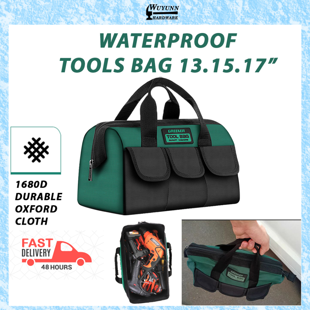 Wuyunn Tool Bag.Tool Bag Heavy Duty.Tool Bag Electrician.Water Proof