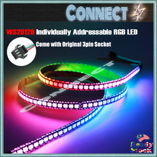 ARGB WS2812B Led Light Strip 5v 60 Leds Per Meter Rgb Led Strip WS2812B ...