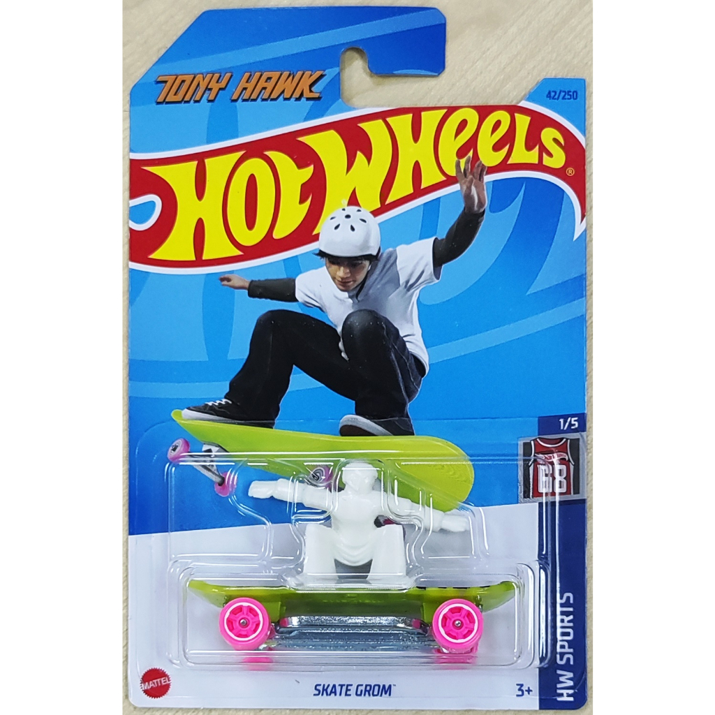 Hot Wheels Skate Grom [Skateboard 🛹 Punk Xtreme Sports Olympic Games