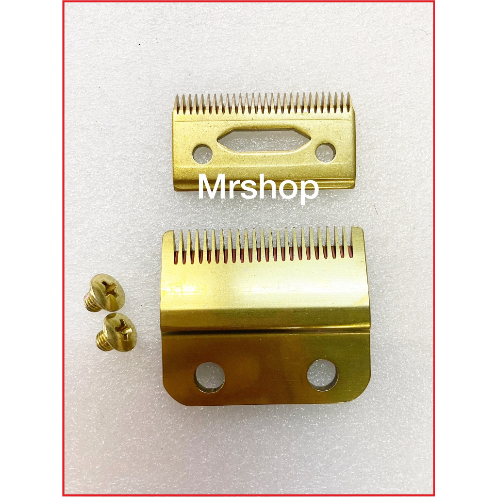Clipper Blade StaggeredTooth Teeth Blade Set (Gold) Shopee Malaysia