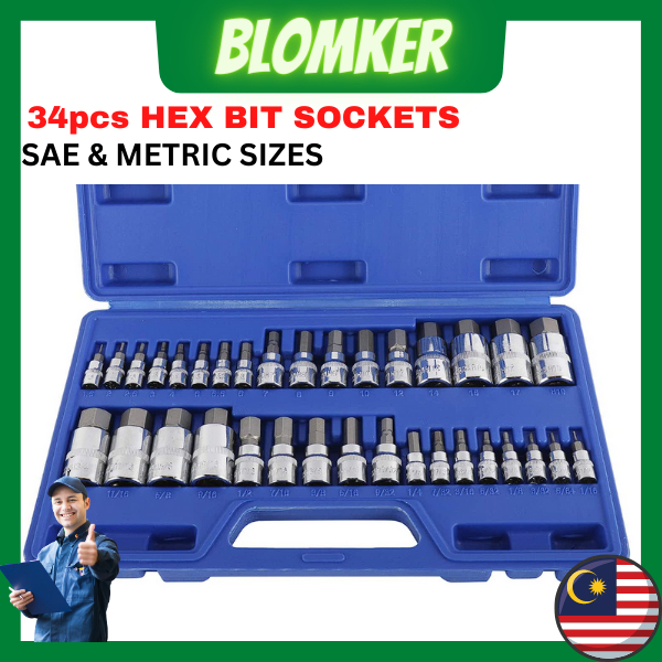 Hex wrench store bit set