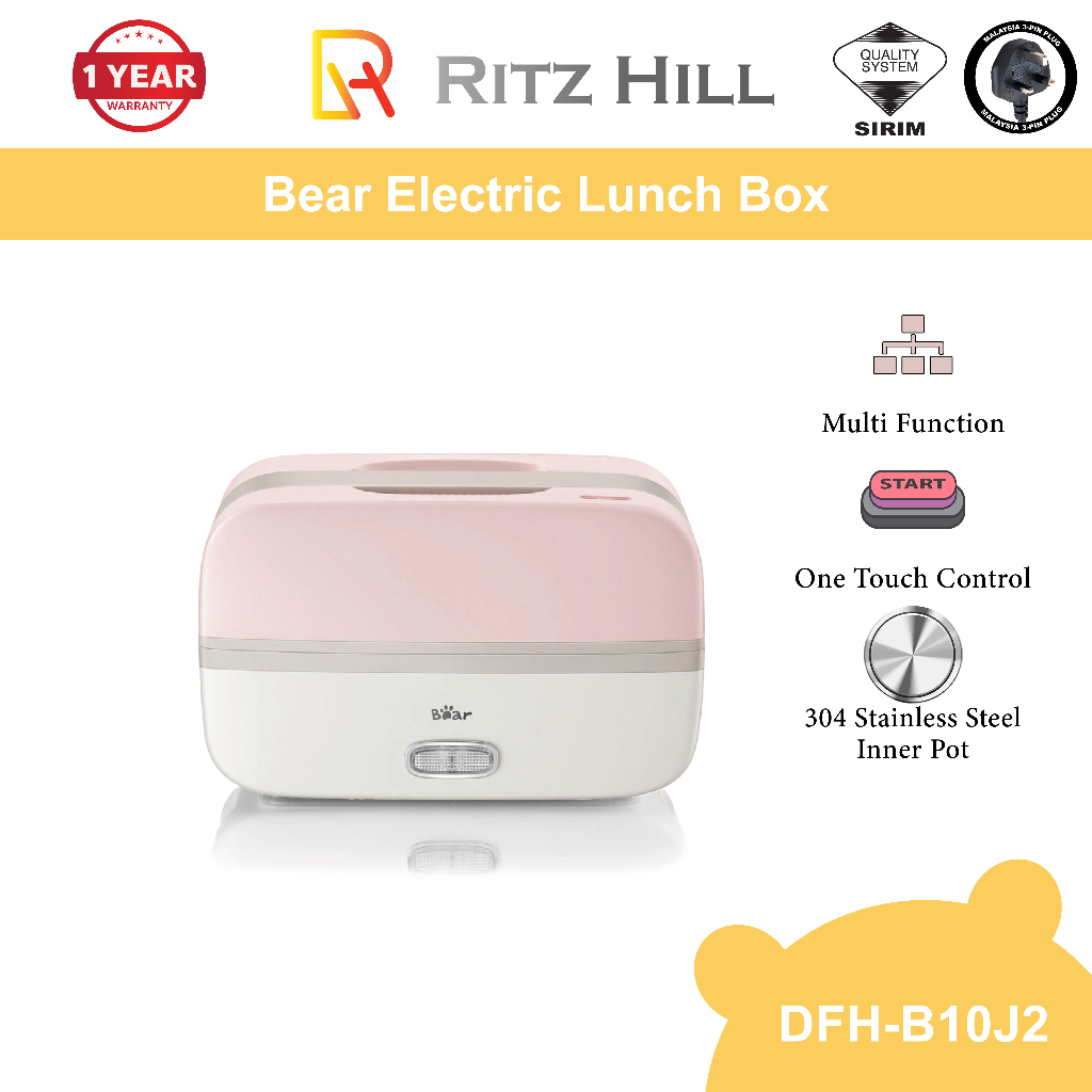 Bear Electric Heating Lunch Box DFHB10J2 Electric Lunch Box Lunch Box