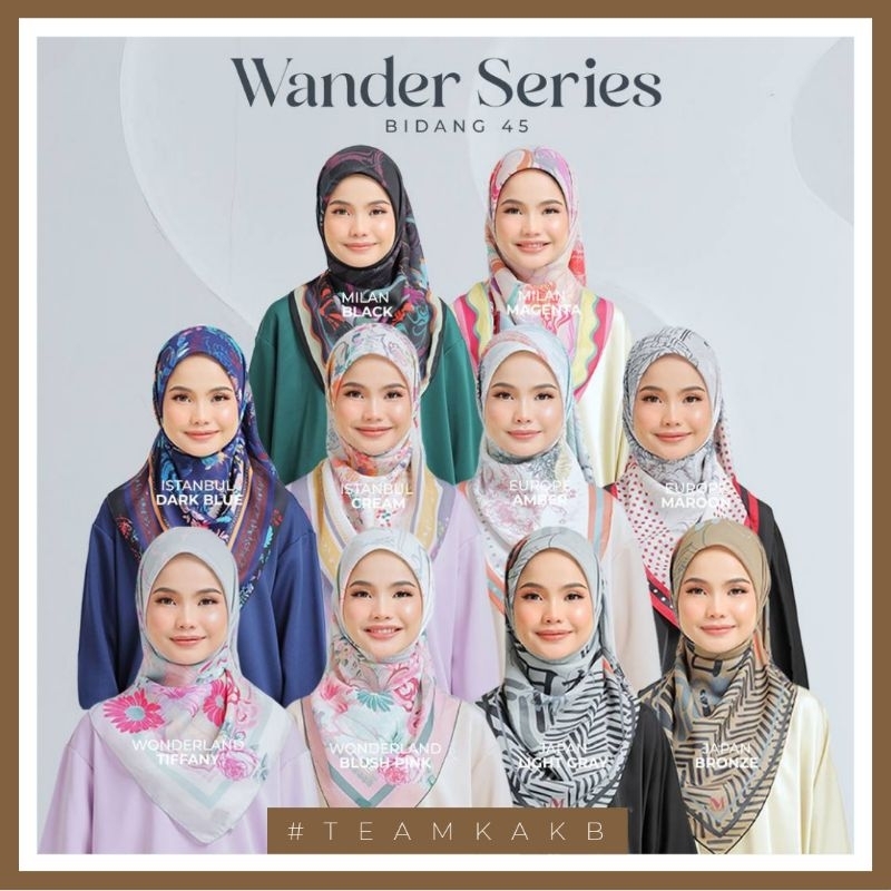 Minaz Hijab Wander Series {new arrival} | Shopee Malaysia