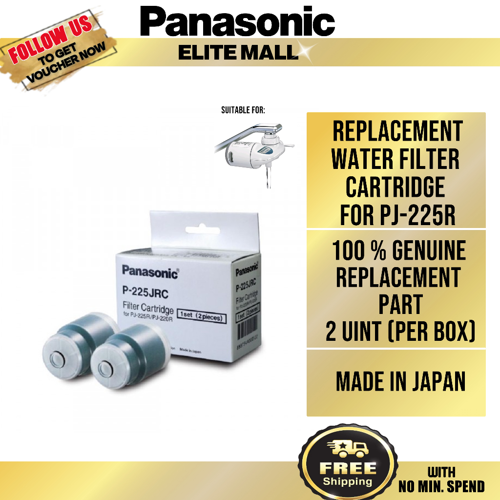 PANASONIC Water Filter Cartridge For PJ225R Replacement Filter P