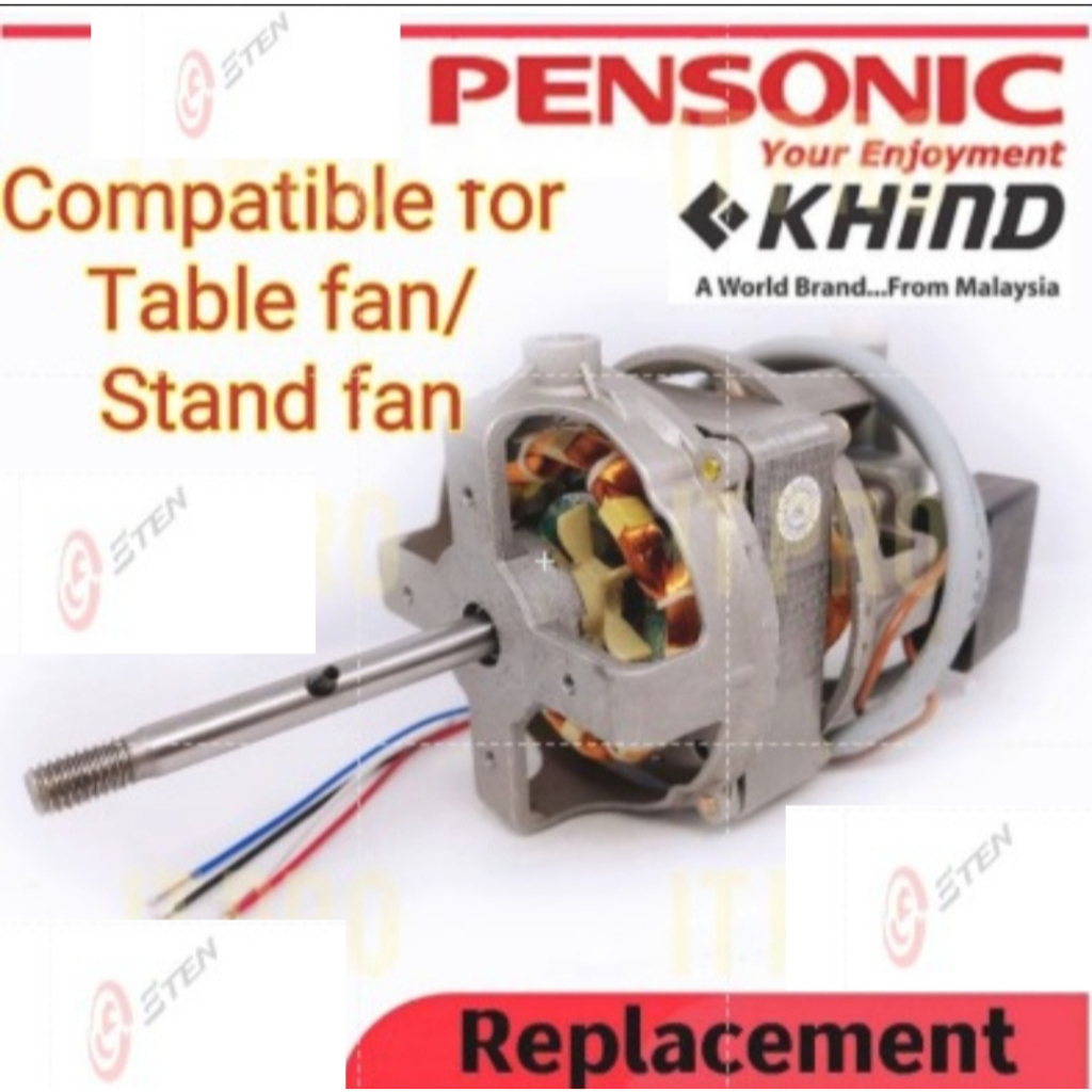 16inch PENSONIC / Khind REPLACEMENT TABLE FAN MOTOR / STAND FAN MOTOR