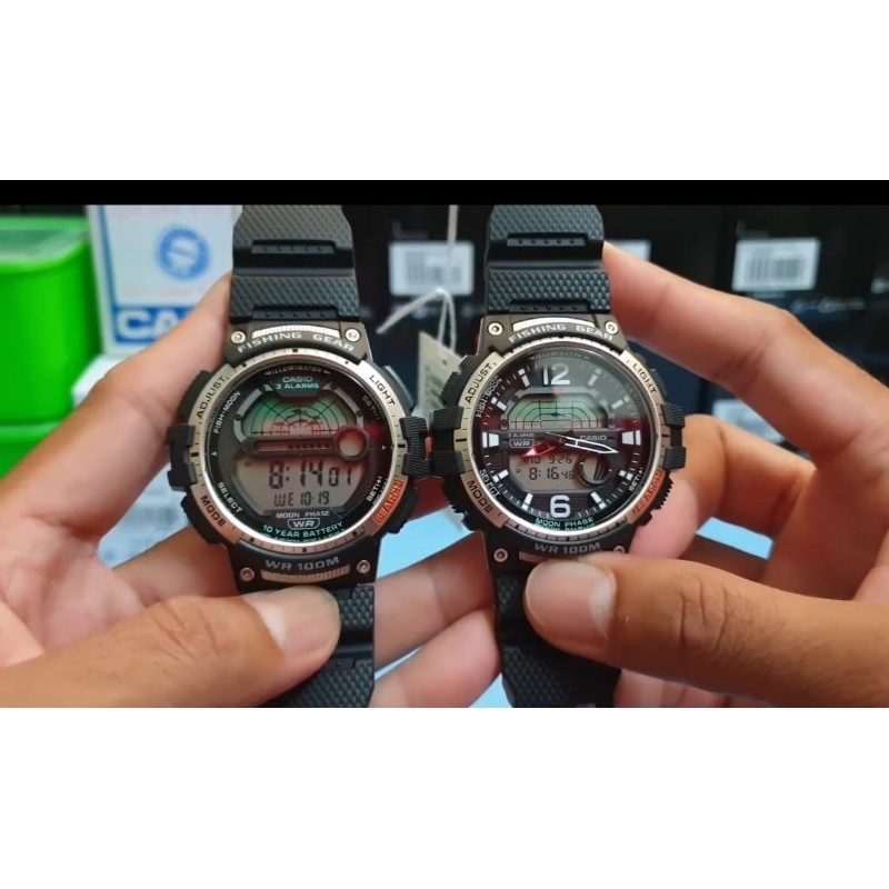 Watch Casio Fishing Gear WS1200H 1 ORIGINAL Shopee Malaysia
