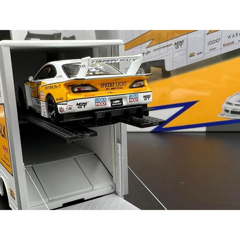 LB Racing` Racing Transporter Set (Diecast Car) - HobbySearch Diecast Car  Store