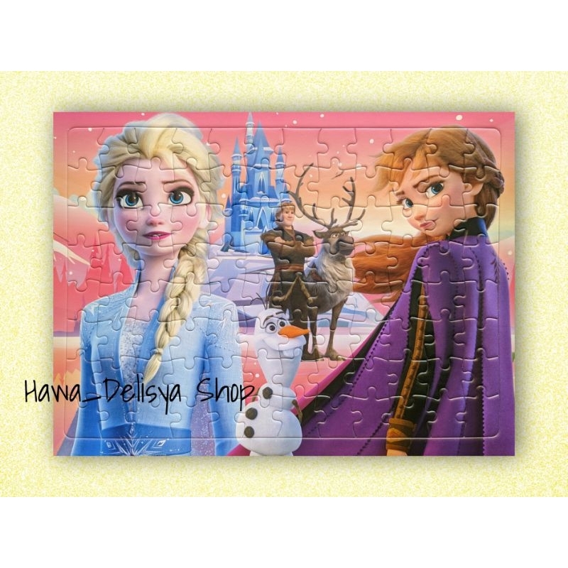 Puzzle Spiderman, Frozen, Kitty, S Wing, Tsum Kids (Puzzle - 96pcs ...