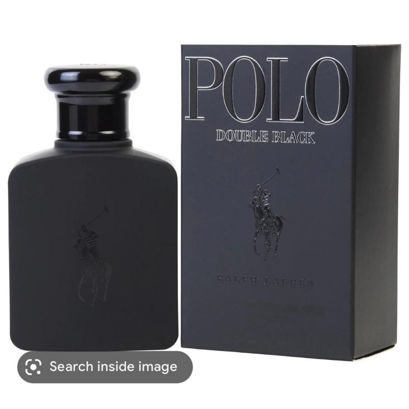 Double Black Exilent product [ Polo Double Black ] 125 Ml for men