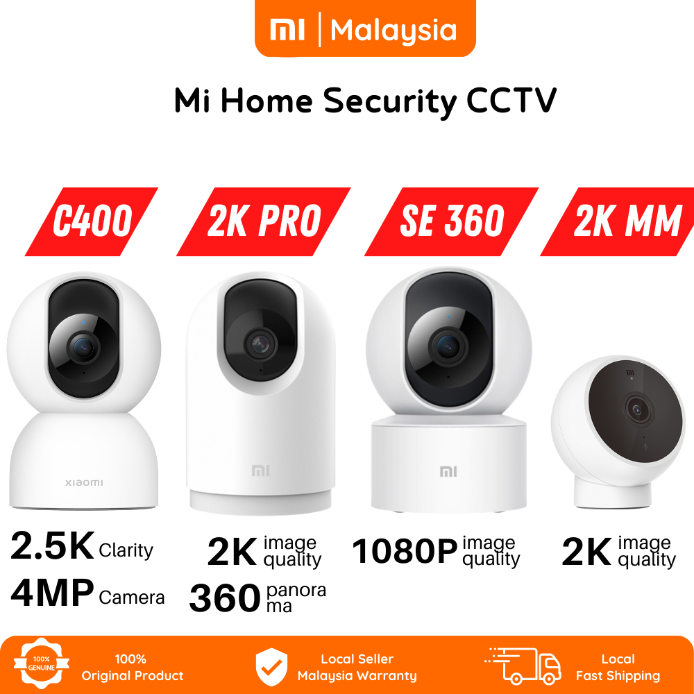 Global Version Xiaomi MI Mijia 360° PTZ IP Security Camera SE 1080P/2k C300  HD