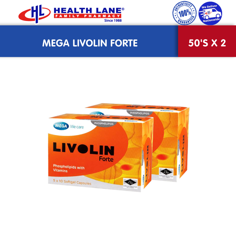 Mega Livolin Forte 2x50s | Liver Health