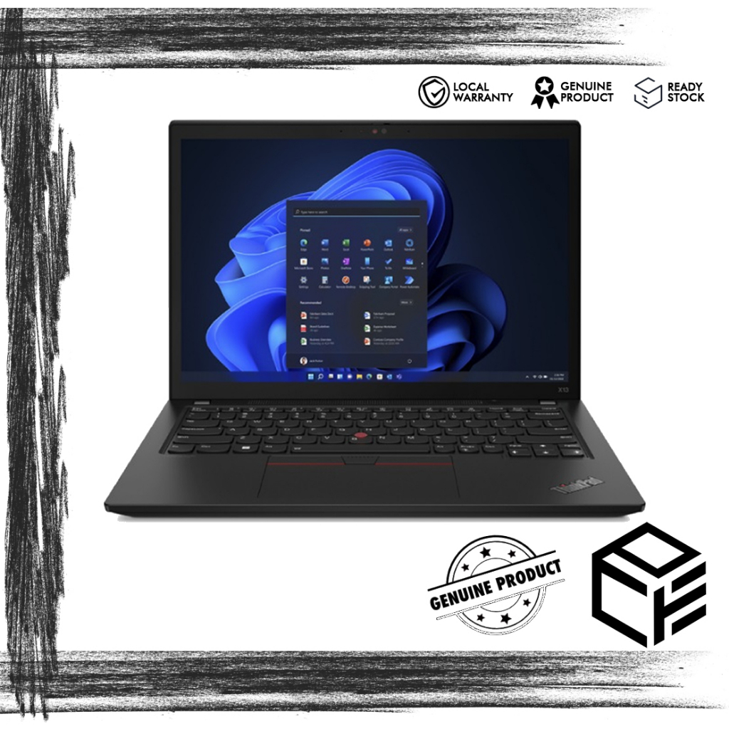 LENOVO THINKPAD X13 GEN3 21BN001MMY 13.3'' WUXGA LAPTOP - ( INTEL CORE ...