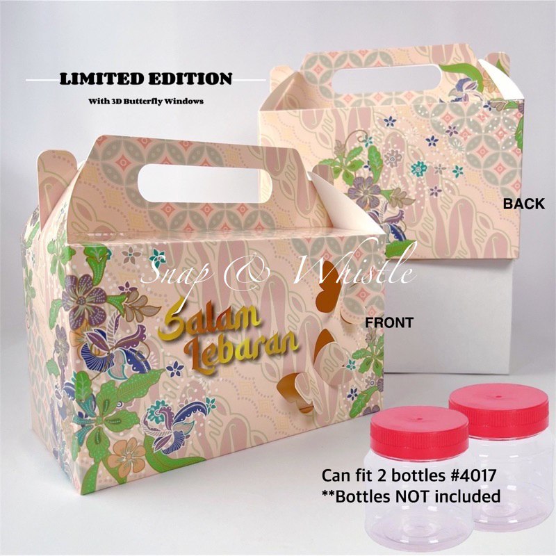 [NEW DESIGN] 2024 Hari Raya Aidilfitri Gift Box Kotak Kuih Raya