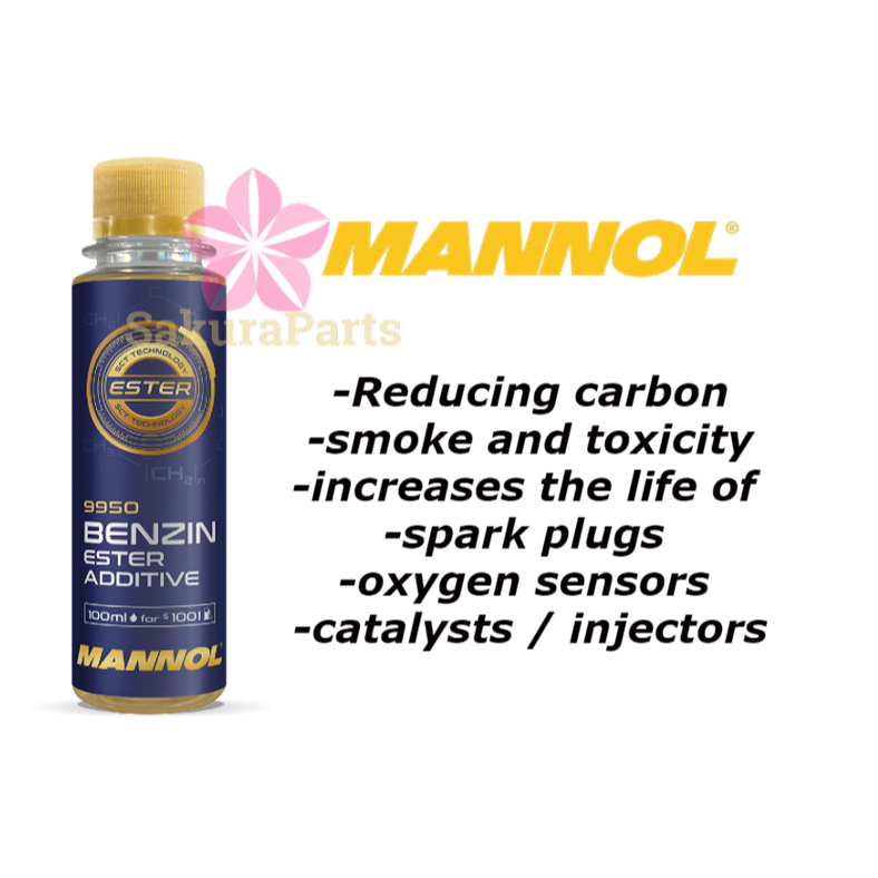 Jual MANNOL 9950 - BENZIN ESTER ADDITIVE