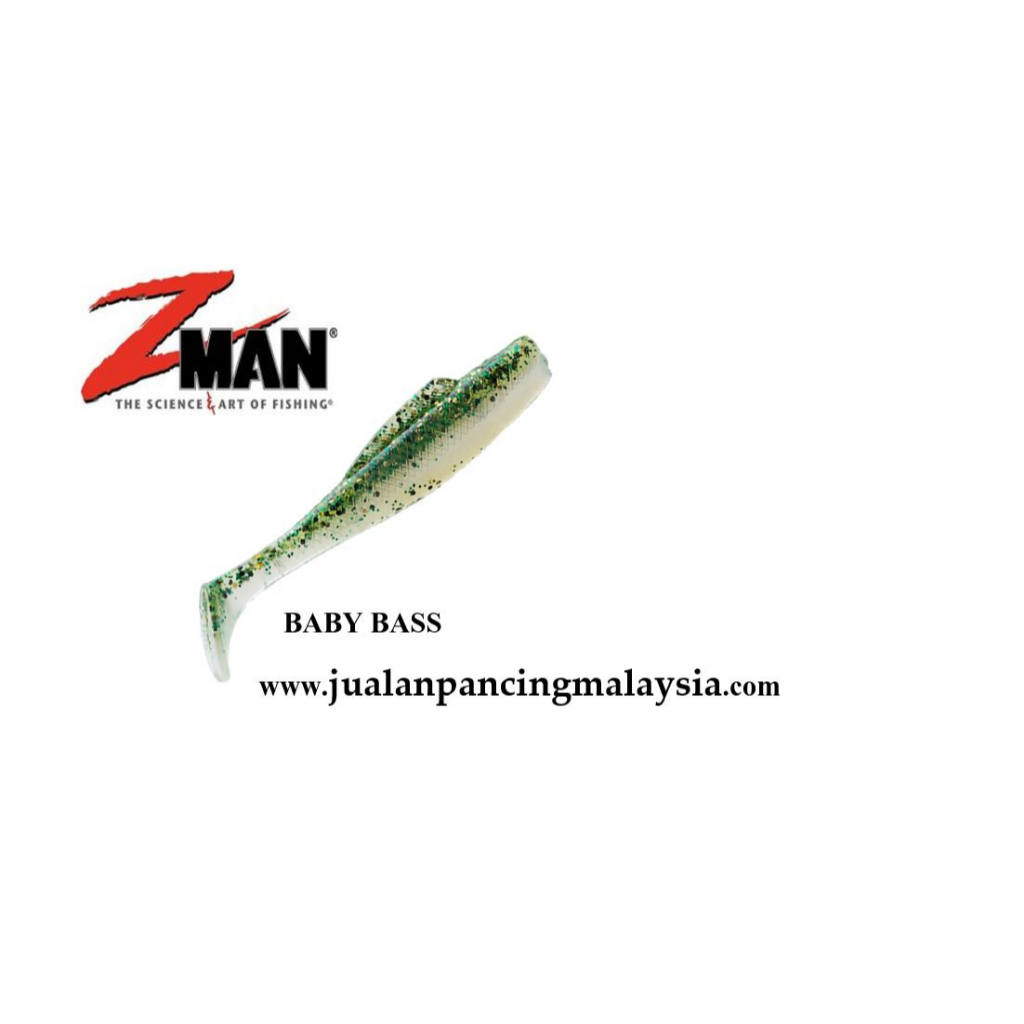 ZMan ORIGINAL MinnowZ 3 / 8cm Soft Bait / Soft Lure / soft plastic made in  USA Z Man Avocado