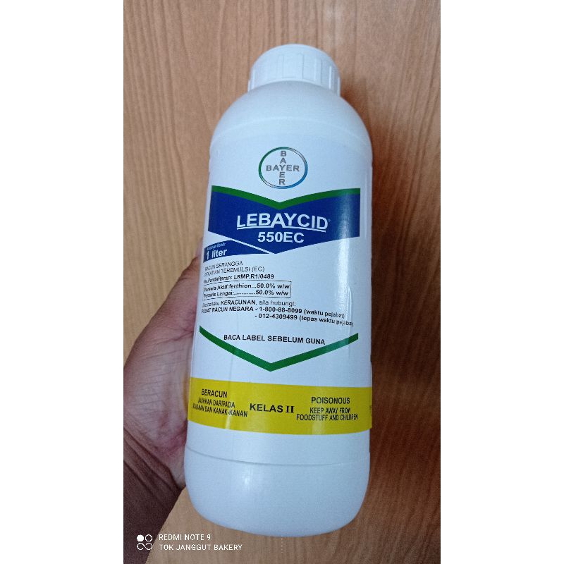 Lebaycid 550EC 1L Racun Serangga Shopee Malaysia