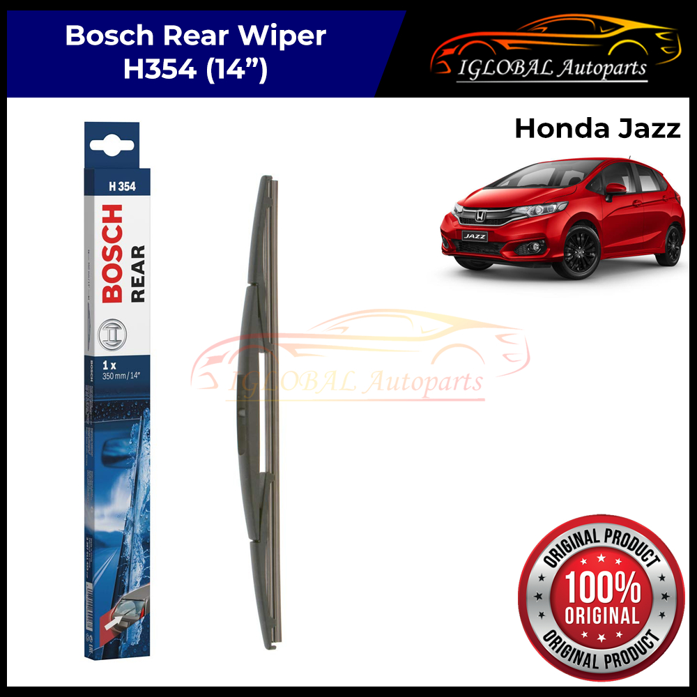 Rear Wiper Honda Jazz Bosch H Wiper Blade Shopee Malaysia