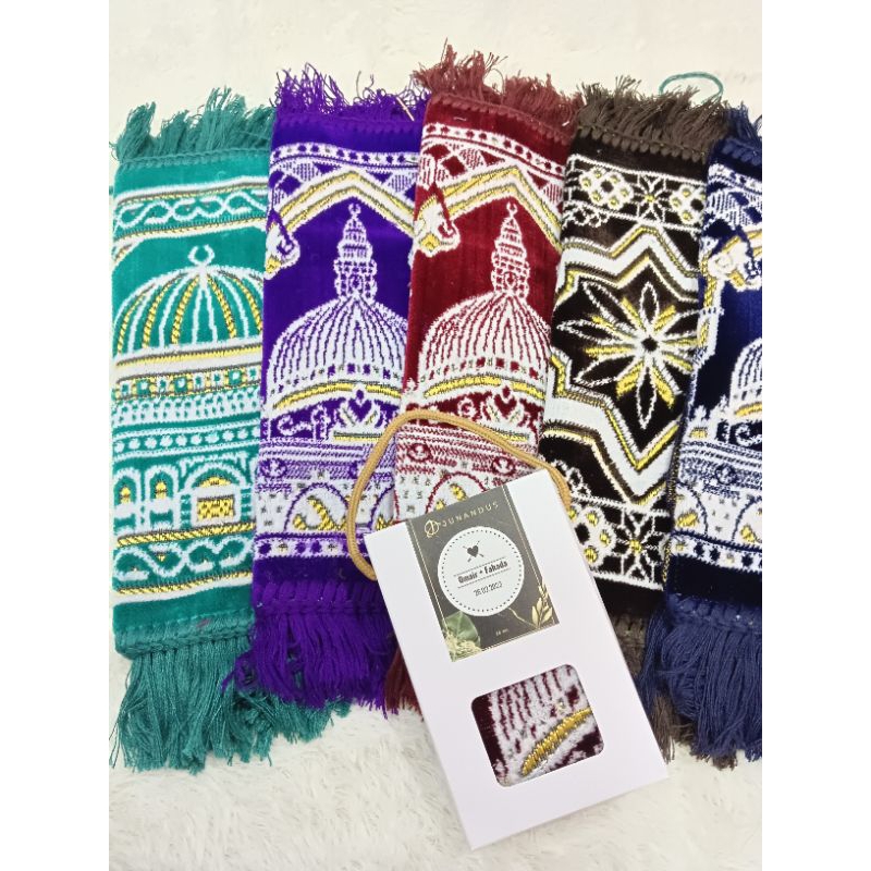 Doorgift sejadah berkotak/label/ribbon | Shopee Malaysia