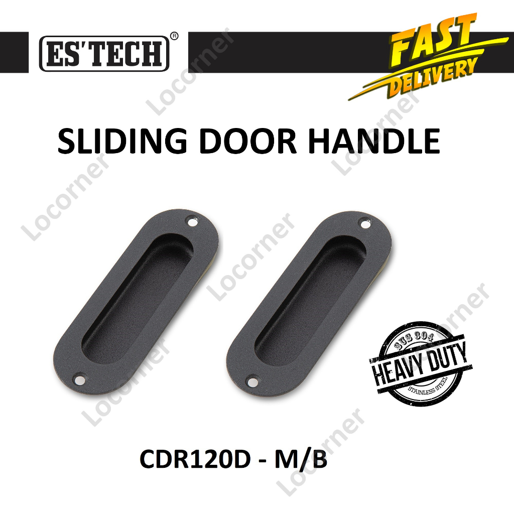ES'TECH 1 pair Stainless Steel Sliding Door Handle CDR120D | Shopee ...