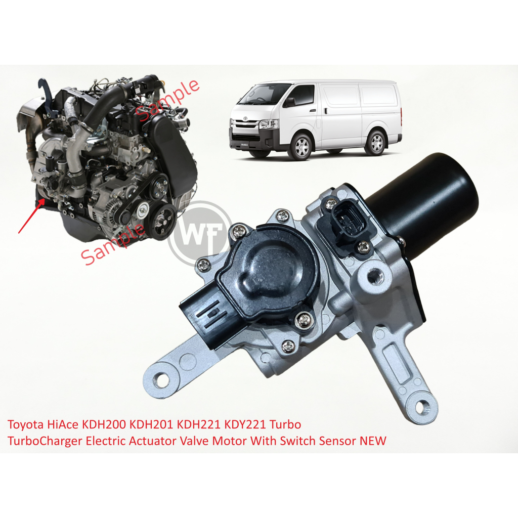 Toyota HiAce KDH200 KDH201 KDH221 KDY221 1KD 2KD Turbo TurboCharger