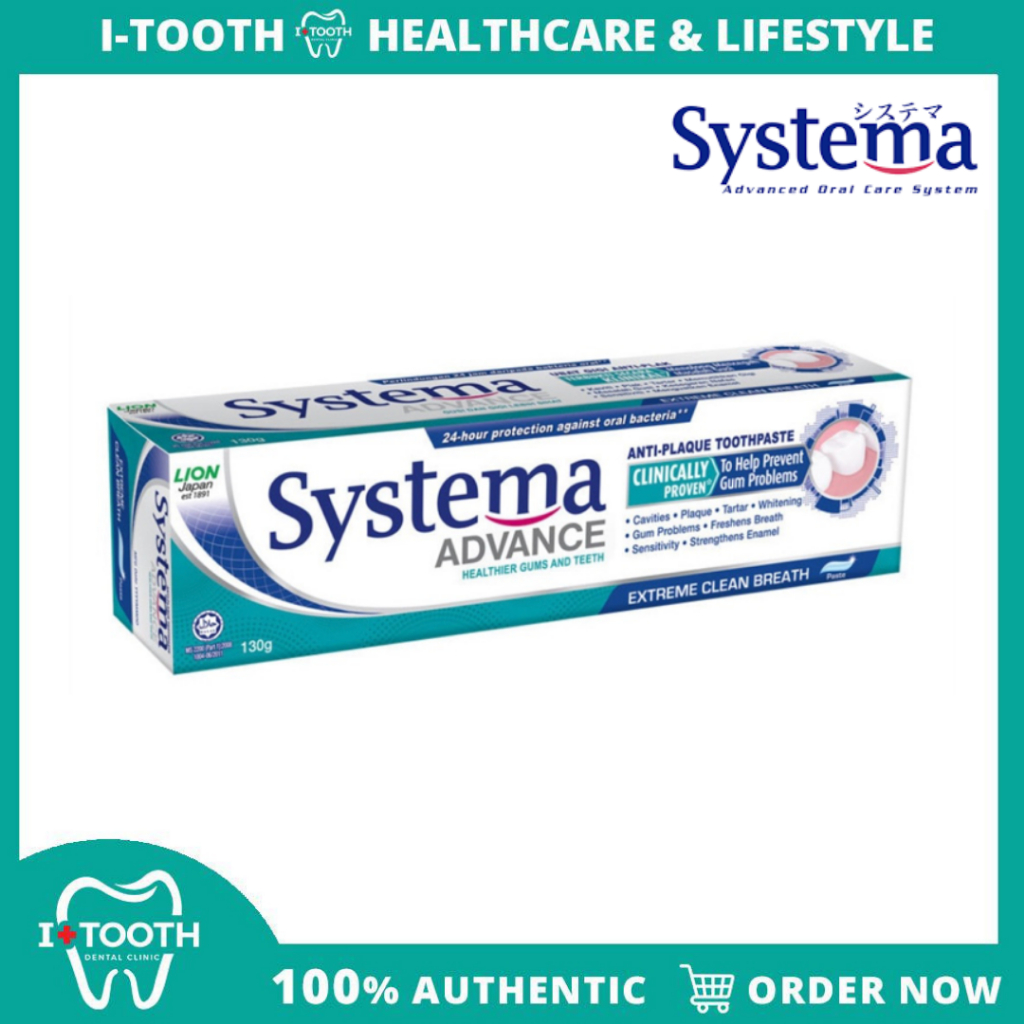 SYSTEMA Advance Toothpaste - Extreme Clean Breath (130g) | Shopee Malaysia