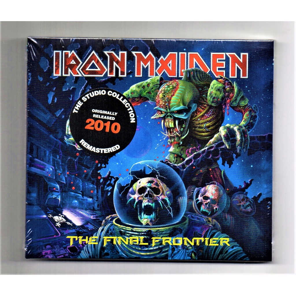 Iron Maiden - The Final Frontier ( Digipack Remastered CD ) | Shopee ...