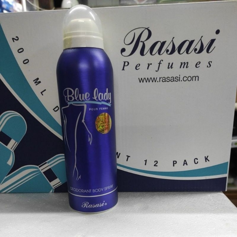 RASASI BLUE LADY DEODORANT BODY SPRAY 200ML Shopee Malaysia