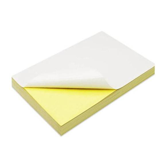 sticker paper white glossy/simili A4size 20 sheet /50 sheet /100 sheet ...