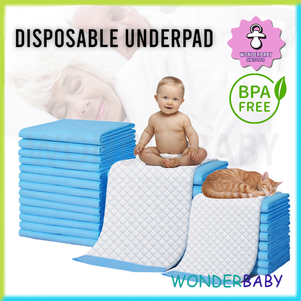 1Pc Disposable Underpad Breathable Changing Pad Baby Infant Bed Urine ...