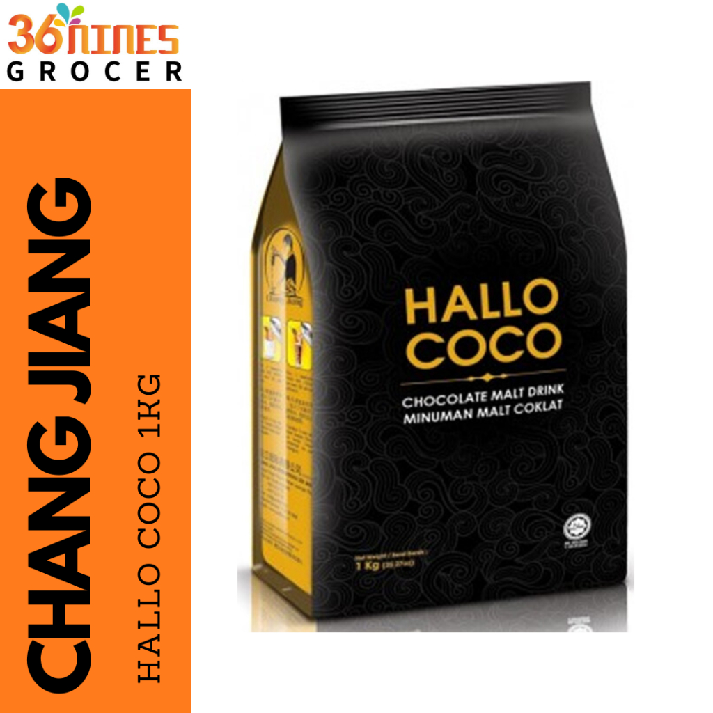 Chang Jiang Ipoh Hallo Coco Chocolate Malt Drink 怡保长江可可粉 1KG Shopee(03)