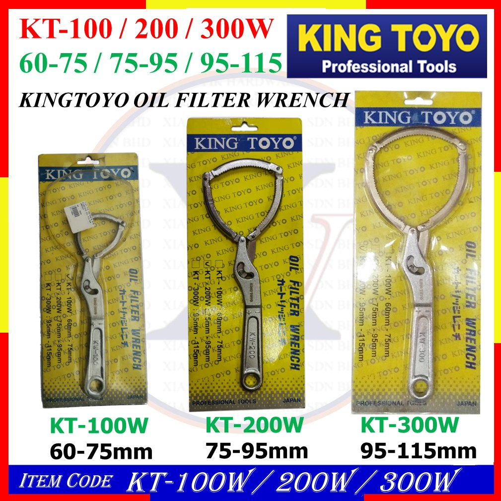 KT-100W (60 - 75MM) KT-200W (75-95MM) KT-300W (95-115mm) KINGTOYO OIL ...